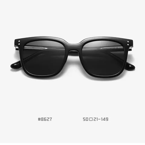 Occhiali da Sole Polarisati con Montatura Grande Unisex Moda TR90 Occhiali da Sole da Guida per Uomo e Donna UV400 Occhiali da Esterno
