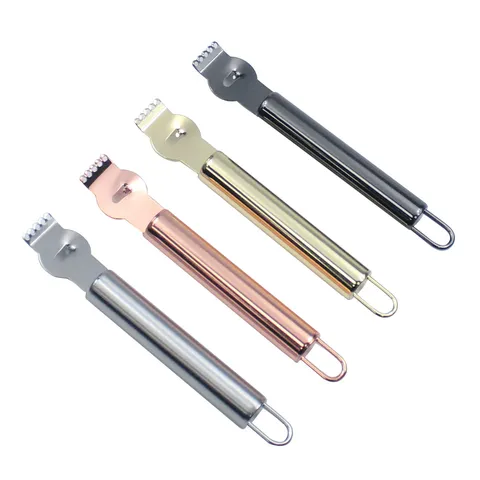 Stainless Steel Lemon Zester Grater Kitchen Fruit Peeler Citrus Orange Peel Graters Metal Cheese Grater Kitchen Gadgets