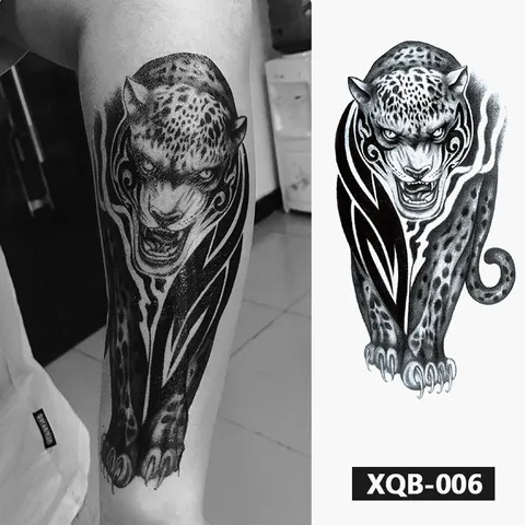 Adesivo per Tatuaggio Temporaneo Impermeabile Design Floreale Animale Geometrico Adesivo di Trasferimento d'Acqua per Body Art