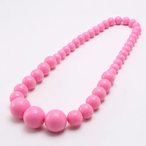 Kinder Bonbonfarbe Acryl Perlenkette Süße Frühlingsfarbe Elastische Perlenkette Kindermode Schmuck