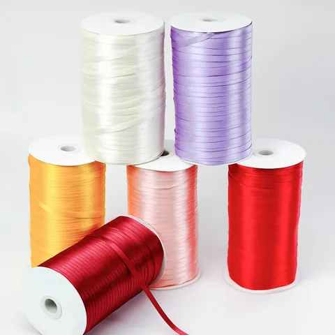 Nastro in Poliestere Colorato Per Confezioni Regalo Artigianato Fai-da-Te Fiocchi Fatti a Mano Accessori per Abbigliamento