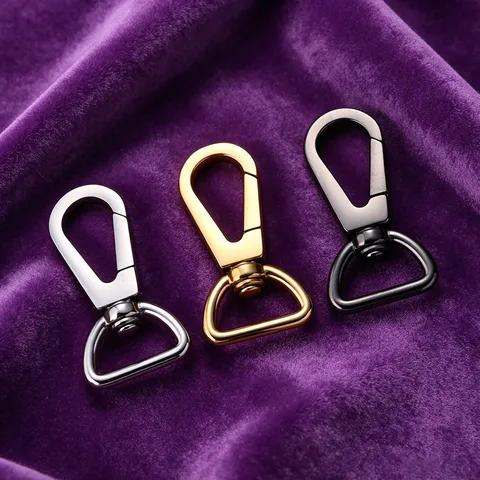 Stainless Steel Dog Leash Swivel Snap Hook Metal Lobster Clasp For Bag Purse Keychain Handbag Hardware Craft Accessories