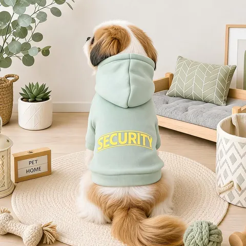 Pet Dog Hoodie Small Dogs Autumn Spring Sweatshirt Cute Letter Print Casual Apparel Puppy Clothes Pet Supplies