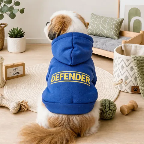 Pet Dog Hoodie Cute Letter Print Pullover Puppy Sweatshirt Small Dog Clothes Apparel Fleece Warm Pet Outfit