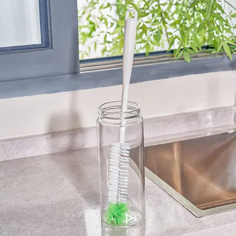 Lange Griff Tassenbürste Zur Flaschenreinigung Kleine Mund Wasserflaschen Reinigungsbürste Für Küche Baby Milchflaschen Schrubber Tassen Reinigungswerkzeug