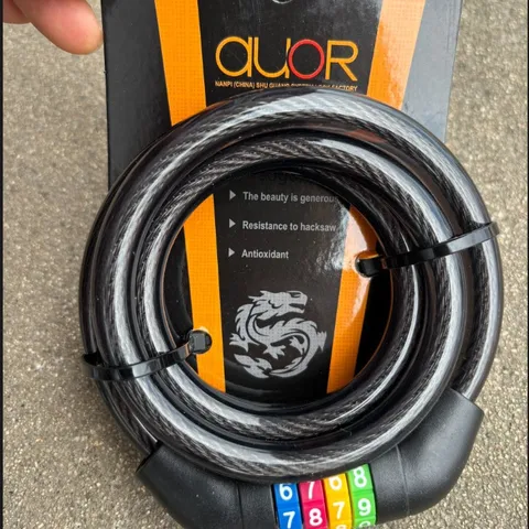 Bicycle Cable Lock Heavy Duty Steel Wire Bike Lock Combination Resettable Lock For Outdoor Cycling Equipment
