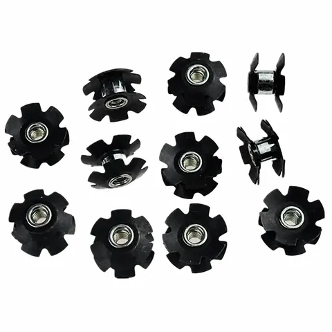 Bicycle Front Fork Star Nut 28.6mm Headset Compression Plug Iron Cycling Accessory Mountain Bike Steering Tube Fixer