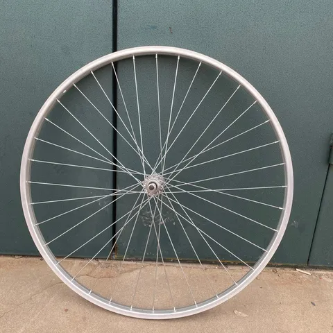 Ensemble de Roues de Vélo Jante en Acier Avant et Arrière Accessoire de Remplacement pour Cyclisme Sports de Plein Air