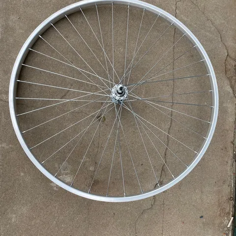 Ensemble de Roues de Vélo Jante en Acier Avant et Arrière Accessoire de Remplacement pour Cyclisme Sports de Plein Air