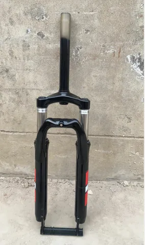Fourche Suspendue Non Verrouillable pour Vélo de Montagne Amortisseur Accessoire de Cyclisme en Métal