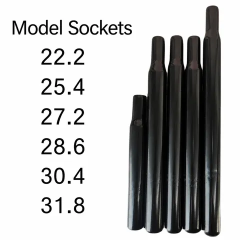 Durable Steel Mountain Bike Seatpost Bicycle Saddle Tube Replacement Cycling Riding Component Accessories