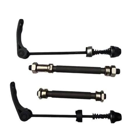 Bicycle Front Rear Quick Release Skewer Hollow Axle Set Mountain Bike Wheel Hub Bearings Repair Replacement Parts