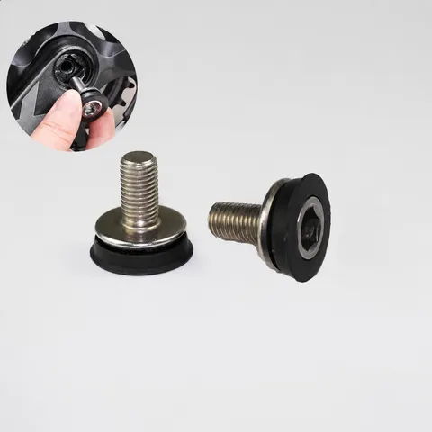 Mountain Bike Sealed Bottom Bracket Waterproof Screws Metal Hex Socket Bicycle Crank Fixing Bolts Cycling Parts