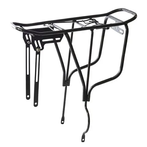 Portapacchi Posteriore per Mountain Bike per Carichi Pesanti in Metallo per Bicicletta con Montaggio a Freno a Disco