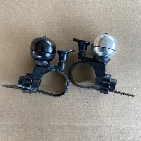 Sonnette de Vélo Klaxon de VTT Rétro Sonnette de Cyclisme Boussole Mini Forte Cloche en Alliage d'Aluminium Accessoires de Guidon