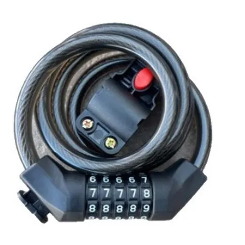Heavy Duty Bicycle Cable Lock 5 Digit Resettable Combination Bike Lock Secure Anti Theft Cycling Security Lock For Mountain Bike