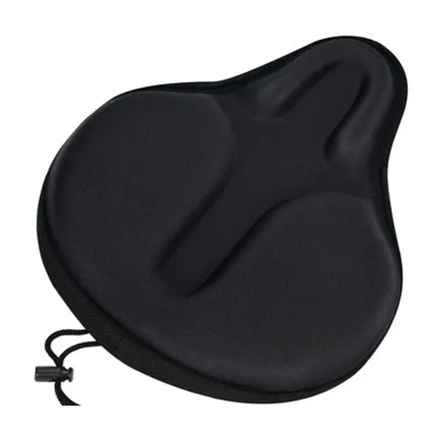 Housse de Selle de Vélo en Silicone Épaissi Coussin de Siège de VTT Ergonomique Absorbant les Chocs Équipement de Cyclisme