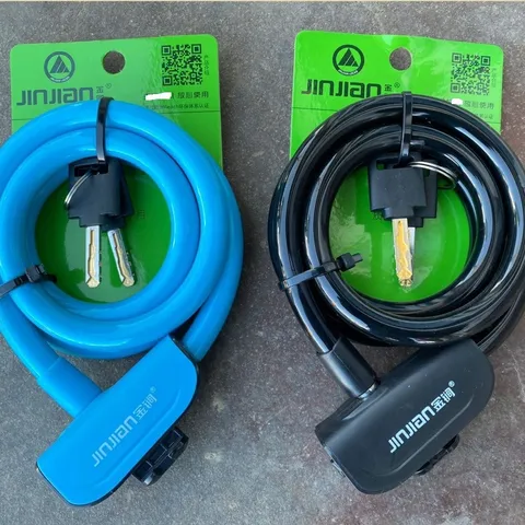 Antivol en Fil d'Acier pour Vélo Câble de Sécurité Antivol pour Vélo et Vélo Électrique Accessoires d'Équipement de Cyclisme
