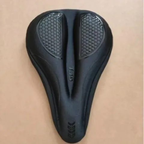 Thickened Silicone Bicycle Saddle Cover Shock Absorbing Mountain Bike Seat Cushion Outdoor Cycling Accessories Black One Size