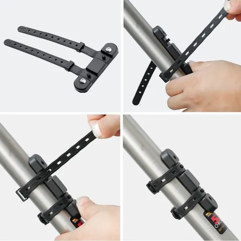 Bicycle Water Bottle Cage Mount Adjustable Silicone Strap Cycling Water Cup Holder Bracket For Mountain Road Bike Accessories