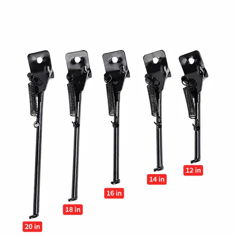 Pata de Cabra para Bicicleta Infantil de Metal Engrosado Soporte Lateral para Bici de Niños Pieza de Repuesto Accesorios de Ciclismo