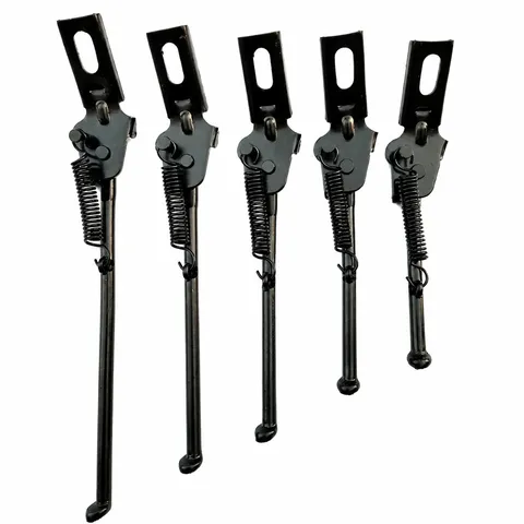Kids Bicycle Kickstand Adjustable Metal Side Stand Parking Rack Bicycle Support Stand For Children Bike Accessories