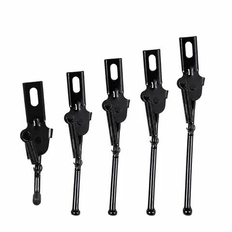 Kids Bicycle Kickstand Adjustable Metal Side Stand Parking Rack Bicycle Support Stand For Children Bike Accessories
