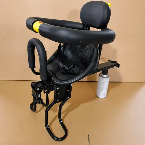 Front Mounted Child Bicycle Seat Mountain Bike Baby Safety Chair With Backrest Armrest Safety Belt Cycling Accessories