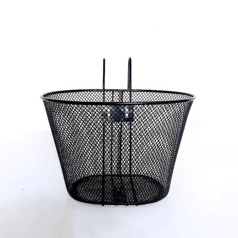 Electric Bicycle Metal Hanging Basket Cycling Front Basket Foldable Hook Basket Small Electric Vehicle Iron Basket