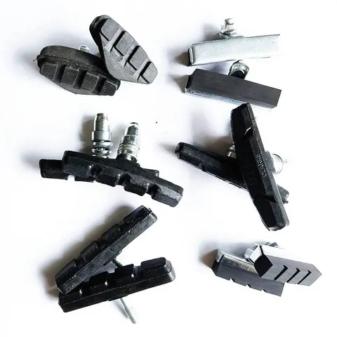 Plaquettes de Frein de Vélo Caoutchouc V Blocs de Frein VTT Vélo Pliant Pièces de Rechange Patin de Frein Durable