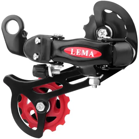 Deragliatore Posteriore per Mountain Bike 6 7 8 Velocità Parte di Trasmissione Montaggio a Gancio e Occhiello Parti in Metallo
