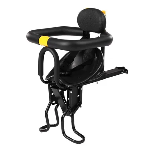 Front Mounted Child Bicycle Seat Mountain Bike Baby Safety Chair With Backrest Armrest Safety Belt Cycling Accessories