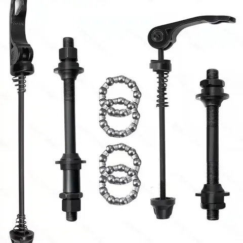 Bicycle Quick Release Skewer Hollow Axle Mountain Road Bike Wheel Hub Axle Bearing Repair Parts Cycling Accessories