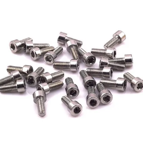 Carbon Steel Nickel Plated Hexagon Socket Head Cap Screws Bicycle Water Bottle Cage And Rear Rack Screws