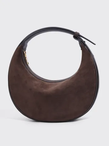 Women's Velvet Crescent Shoulder Bag Underarm Hobo Bag Adjustable Strap Dumpling Bag Fashion Casual Handbag
