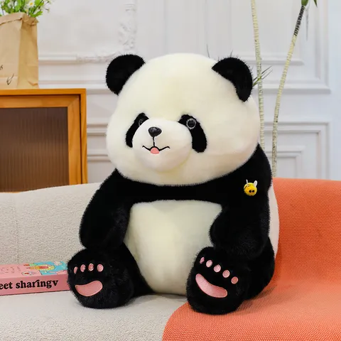 Simulazione Ape Panda Peluche Carino Peluche Bambola Morbido Cuscino Soffice Regalo di Compleanno Decorazione