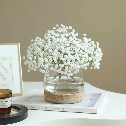 Technitá Antho Gypsophila Plasmata Monó Stélexos Plastikó Gypsophila Anthikoí Stélexoi Gia Gámo Diakósmisi Spitiou Párti Anthiki Diátaxi