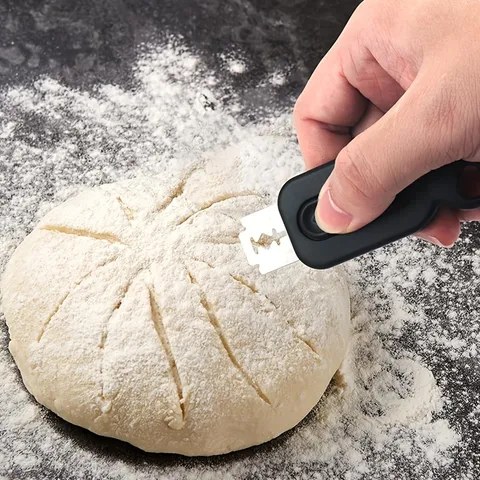 Stainless Steel Bread Lame Scoring Tool With Replacement Blades Magnetic Bread Cutter For Kitchen Baking Sourdough Scoring Knife