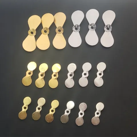 Fishing Lure Spinner Blades Metal DIY Spinnerbait Swivels Spoons Lures Equipment Outdoor Fishing Tackle Accessories
