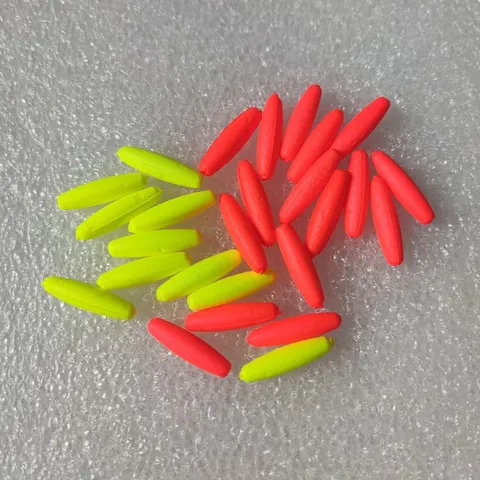 Long Foam Fishing Floats Strike Indicators Bright Red Yellow Bobber Tail Modification Accessories For Fishing Tackle