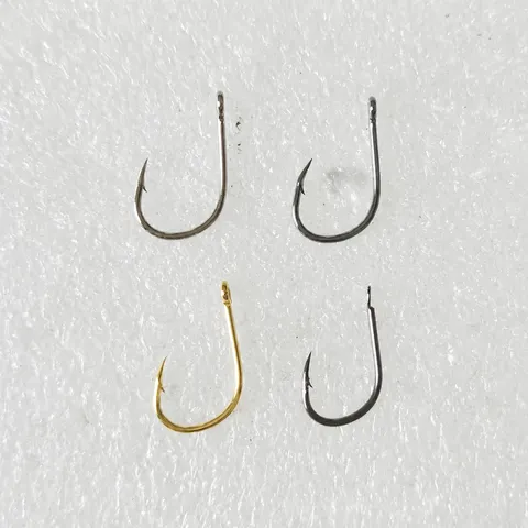 Carbon Steel Barbed Fishing Hooks With Eyelet Saltwater Sea Fishing Tackle Assortment Outdoor Equipment