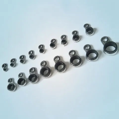 Stainless Steel Ceramic Fishing Rod Guide Ring DIY Fishing Tackle Accessories