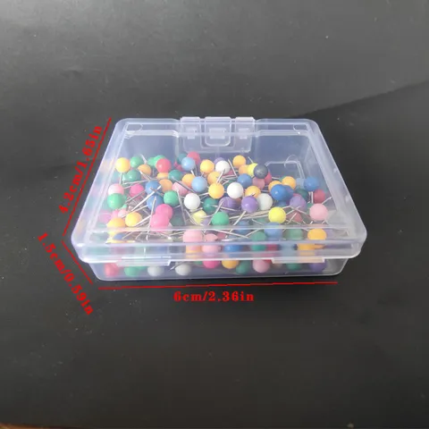 Chinchetas Coloridas de Acero Inoxidable Envasadas Tachuelas de Plástico Surtidas para Oficina Accesorios de Pesca