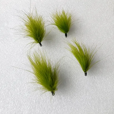 Fishing Lure Simulation Grass Hook Bionic Fly Fishing Bait Feather Metal Hooks For Grass Carp Freshwater Fishing Tackle