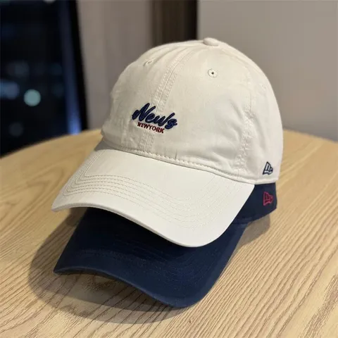 Unisex Cotton Baseball Cap Adjustable Casual Sports Sun Hat With Letter Embroidery For Outdoor Daily Wear