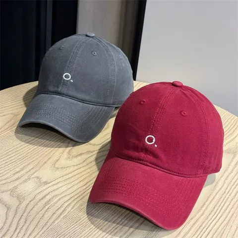 Casual Cotton Embroidered Letter Baseball Cap Soft Crown Adjustable Sun Protection Sport Dad Hat For Women Men