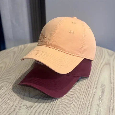 American Vintage Cotton Baseball Cap Letter Embroidery Adjustable Casual Streetwear Sport Sun Protection Dad Hat