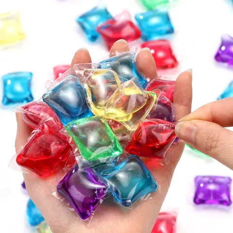 Perles de Détergent à Lessive Concentrées Parfum Longue Durée Nettoyage en Profondeur Capsule de Lavage Fournitures de Ménage