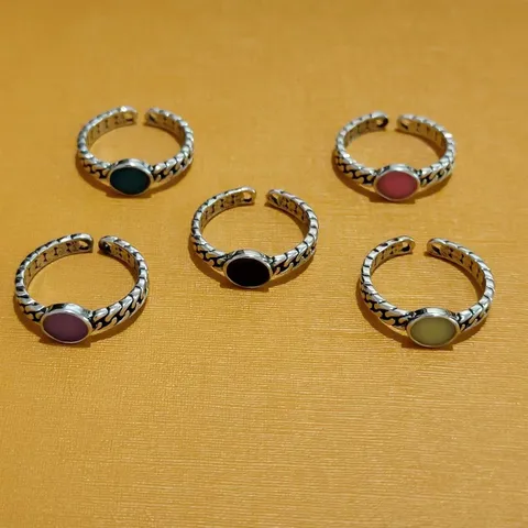 Retro Vintage Ketting Kruis Open Ring Voor Dames Hip Hop Persoonlijkheid Gedraaid Lichtgevend Dubbellaags Vingerring Sieraden