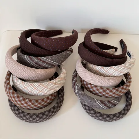 Französisch Vintage Breites Haarband Damen Herbst Neue Hohe Krone Haarreif Vielseitiges Schlankmachendes Haaraccessoire